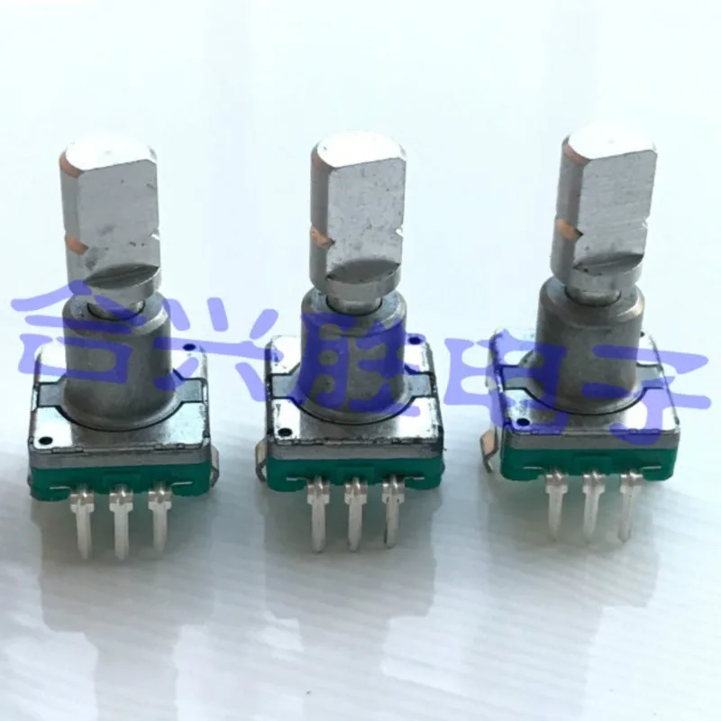 1 Piece EC11 Type Car Navigation Rotary Encoder With Switch 30 Position 15 Pulse Shaft Length 18MM