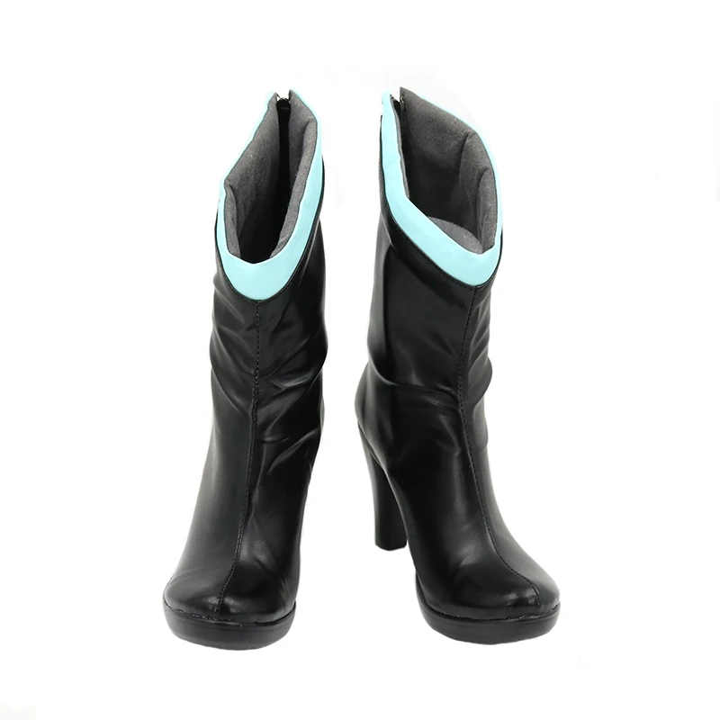 Nieuwe Anime Oshi No Ko Cosplay Schoenen Mem Cho Cosplay Schoenen Pu Leren Laarzen Hoge Hakken Maat 35-43