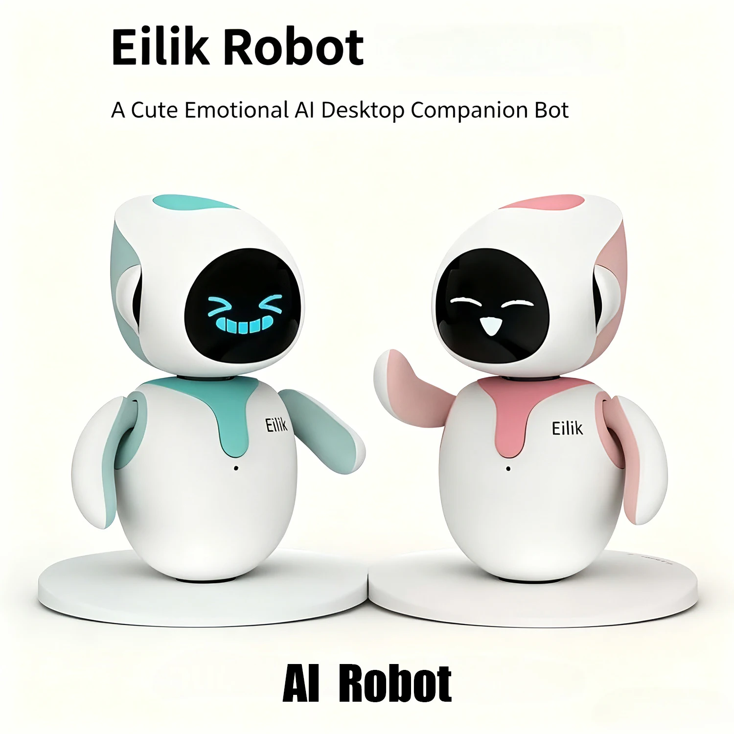 

Eilik Smart Robot EMO Emoticons Electronics Automation AI Desktop Pet Intelligence Touch Interactive Mode Multi Functional Robot