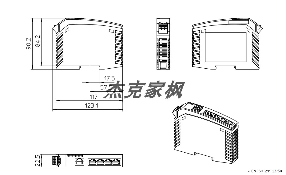 1085254  FL SWIT-CH 1105N Industrial Ethernet switch - , in stock
