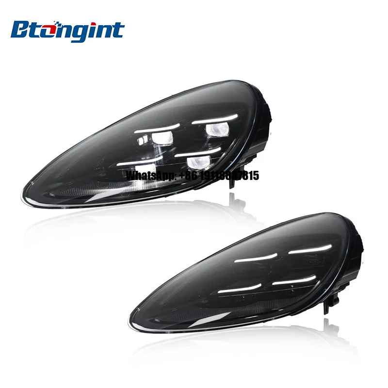 LED Headlights Car Accessories Suitable for Auto Lighting Systems 11-17 for Porsche Cayenne Headlights Modified 24 Models