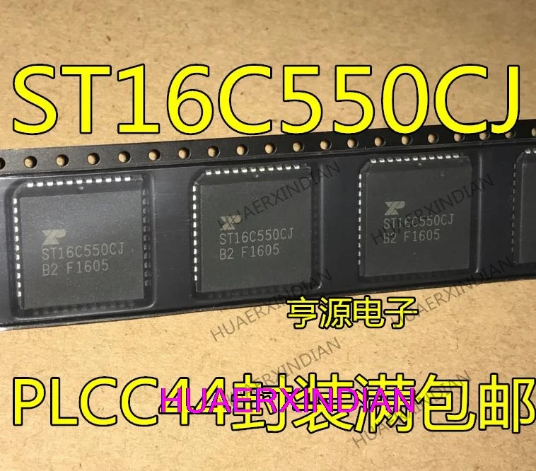 

10PCS New Original ST16C550CJ44TR ST16C550CJ PLCC44 ST16C550CQ CQ48-F QFP48