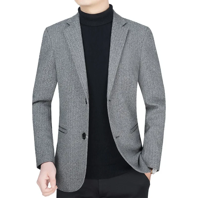 Men Business Casual Blazers Suits Jackets New Spring Autumn Formal Wear Designer Suits Coats Male Slim Fit Blazers Jackets 4XL - Image 4