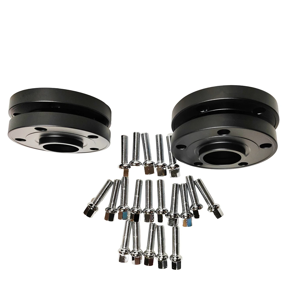 

Auto Accessories 2pcs 25mm Car Wheel spacer adapter PCD 5x114.3 CB66.5 for HAVAL DARGO DARGO X with 10pcs 14x1.5 ball type bolts
