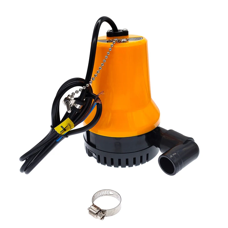 1PCS 12V Submersible Water Pump Bilge Pump Mini Cabin Drainage Pump Household Pumping circulation Electric Pump image 2