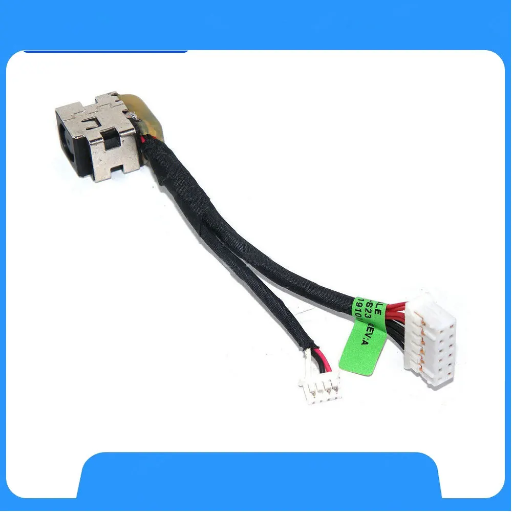 

Для HP Omen 17-W 17-W120TX 17-W119TX TPN-Q174 Разъем питания постоянного тока для ноутбука Разъем постоянного тока Гибкий кабель для зарядки 907080-F23 907080-S23