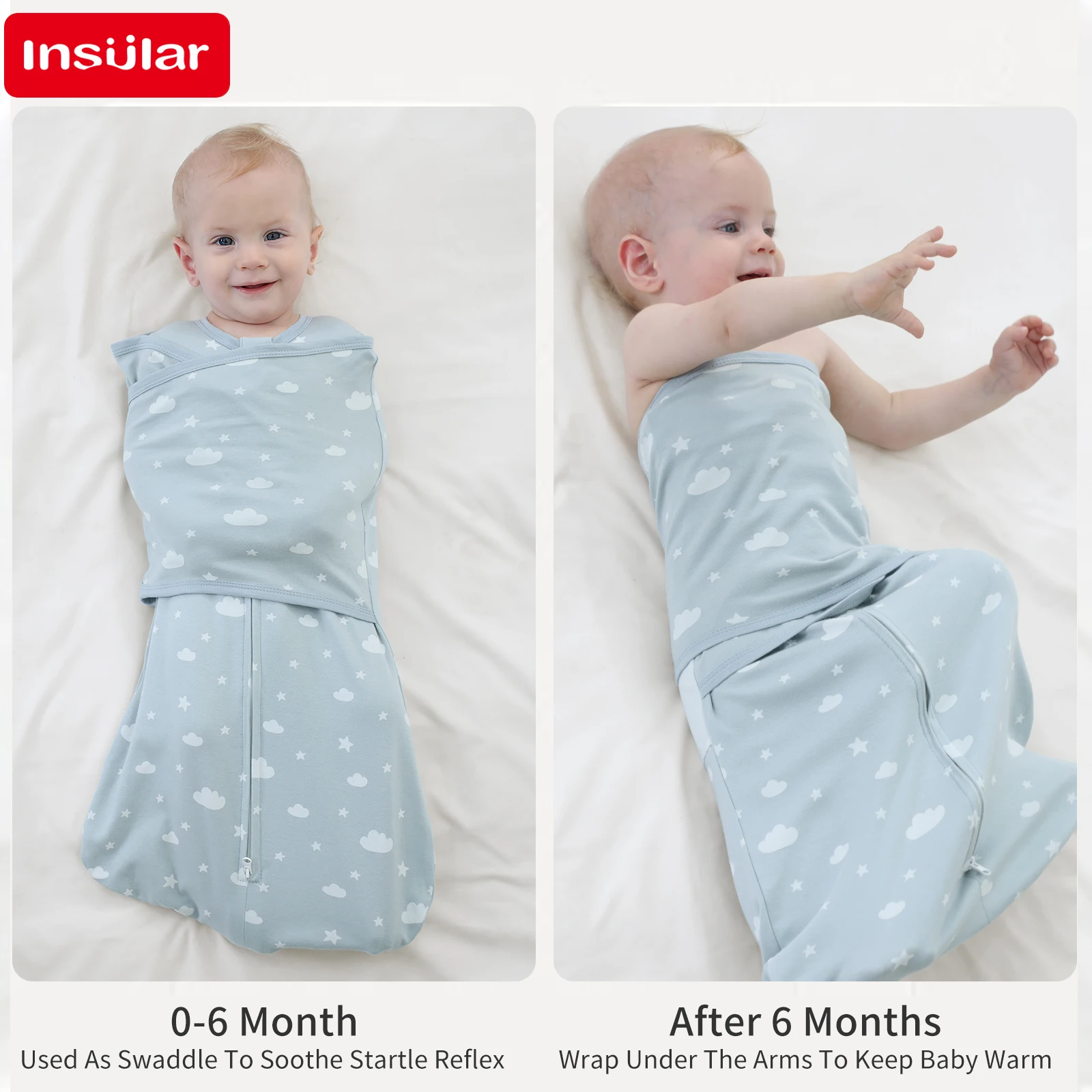 Manta de Algodão 100% INSULAR  - Baby Clothing Essentials avaliação e preço
