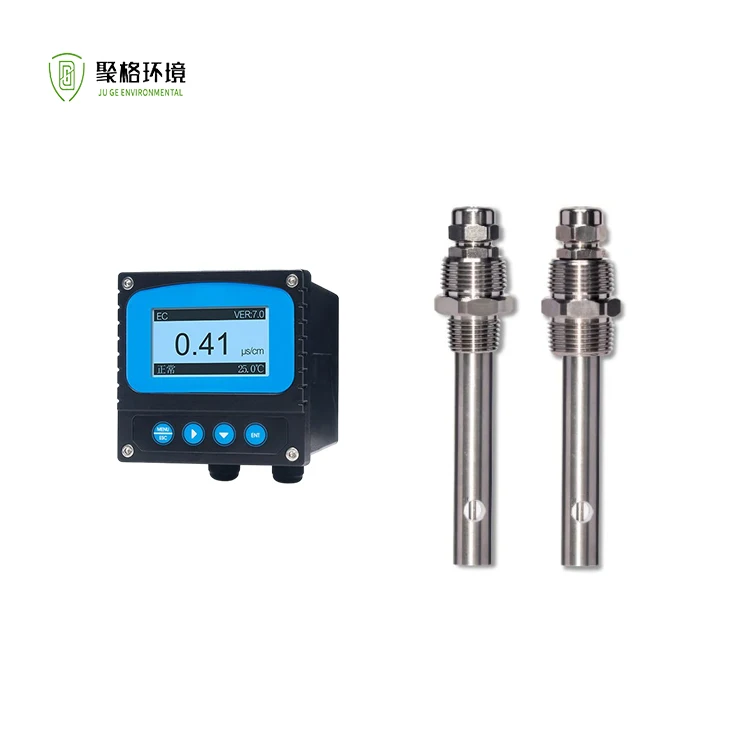 

316L Online 2-Pole K=1 Conductivity Sensor Transmitter 5000us/cm EC Monitor TDS Meter OEM Customizable