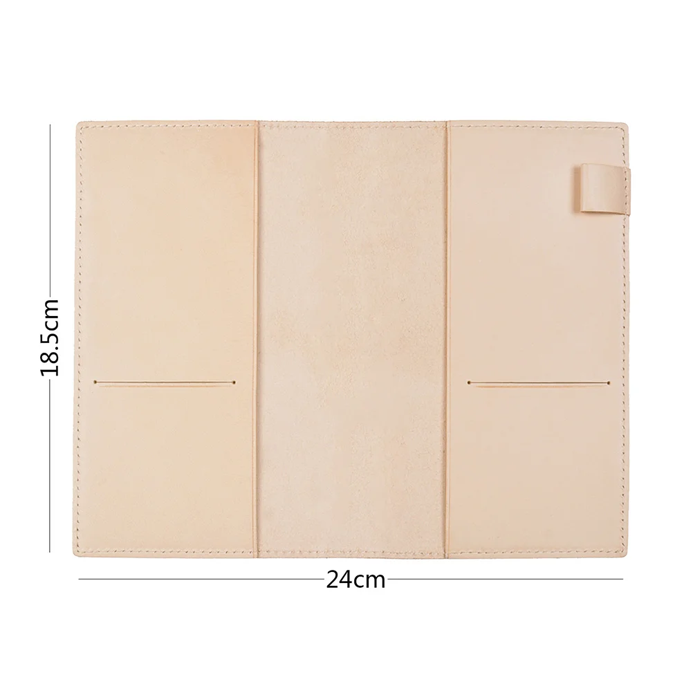 Handcrafted B6 Notebook Cover Rustic Vintage Storage Bag Journal Protective Cover School Stationery