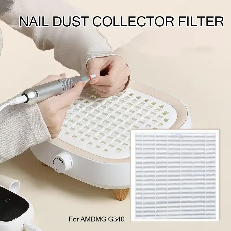 

Replacement Filter Nail Vacuum Cleaner Filter For Nail Dust Collector Filter Manicure Screen Plate Brushless Nail Dust Extractor