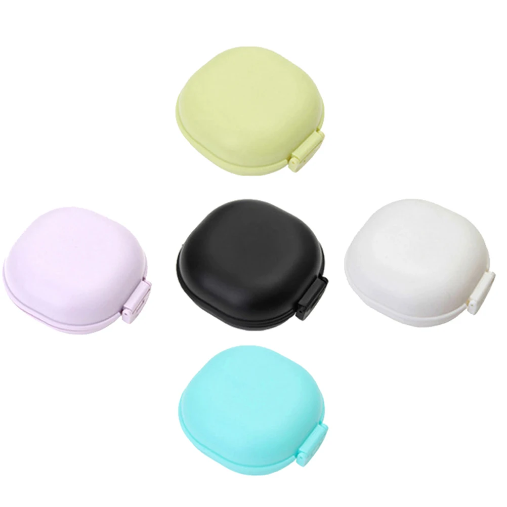 

5pcs Travel Soap Box Portable Leak Proof Plastic for Camping Trip Hiking Home School Gym Outdoor Soap Case Container