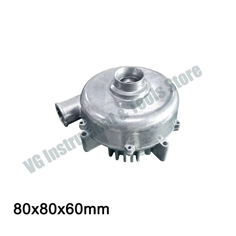 Kipas Sentrifugal DC 24V Tekanan Tinggi 18.6kPa Motor DC Tanpa Sikat Peniup Udara Turbo Aluminium Tahan Air untuk Penggunaan Industri