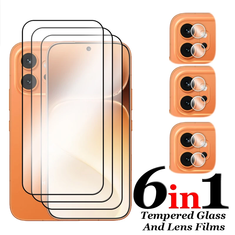 Image of Für Honor 600 Displayschutzfolie, vollständige Abdeckung aus Glas, für Honor 600 Pro, gehärtetes Glas, für Honor 600 Kameraobjektivfolie