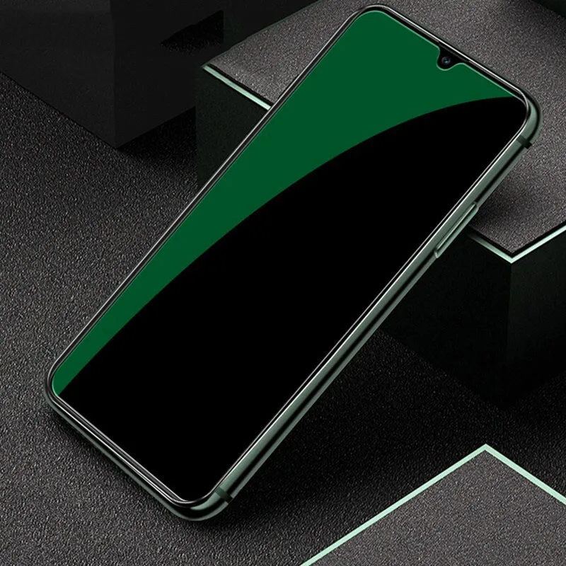 For ZTE Blade A51 A71 A72 5G A7P 6.52 Inch A7S 2020 Screen Protector Tempered Glass Green Light Anti Blue Matte Glass