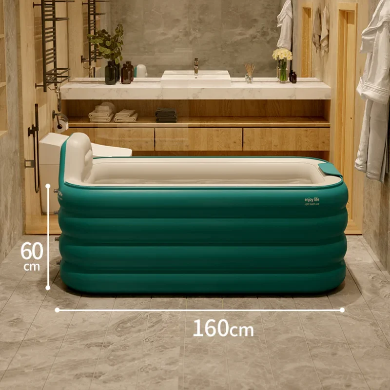 Plastic Bathtubs Adult Inflatable Bath Bathtub Plastic Bucket Inflatable Bathtub Adullte Household Bathtub Opblaasbaar Bad