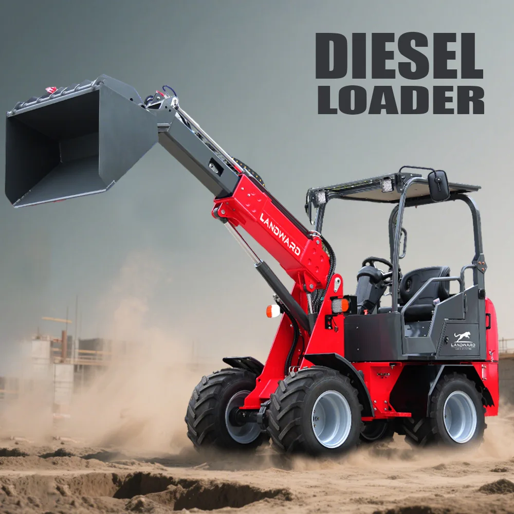 

Construction wheel loader 4x4 front end loader price earthmoving machinery telescopic loader Diesel Wheel Loader Customized