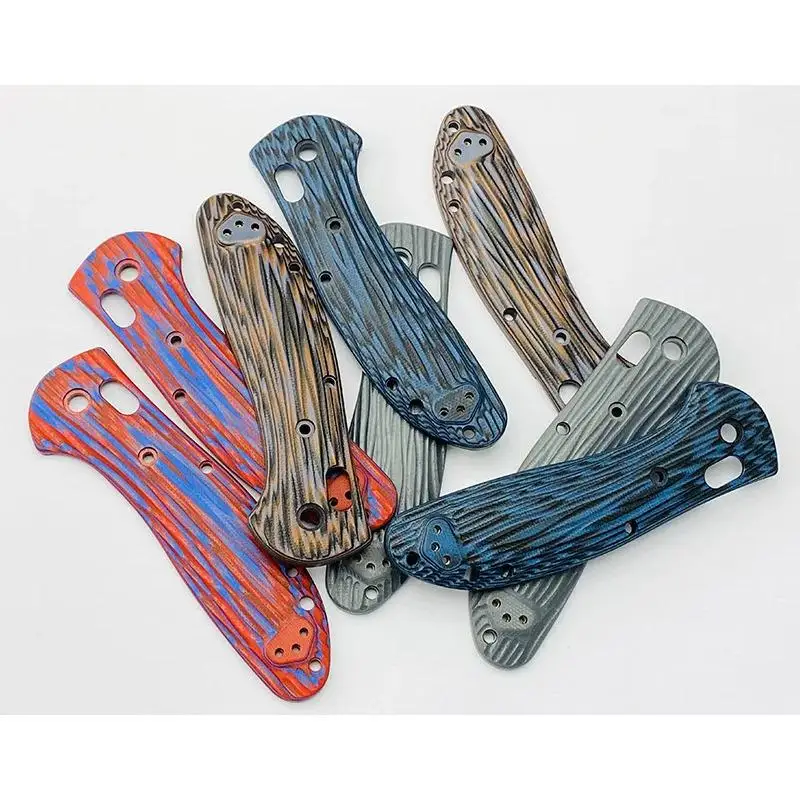 

Pair Home DIY Knife Patches Scales G10 Composite Material For Butterfly 551 Dominator Gripatilian