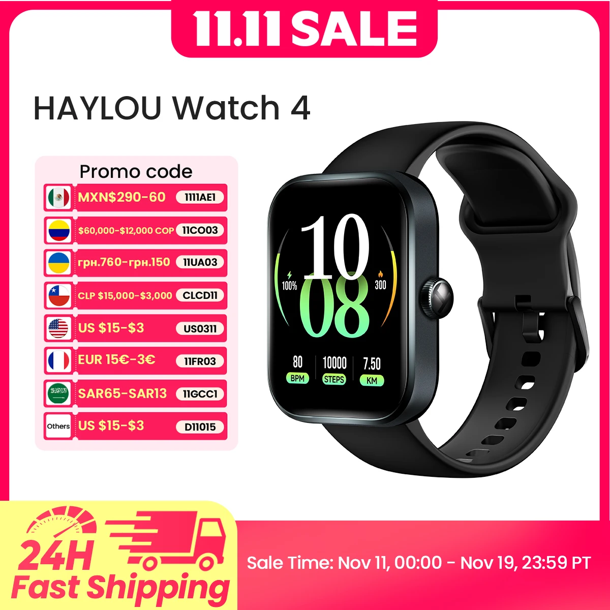 Часы HAYLOU 4, умные часы с GPS, 1,93 дюйма, HD-дисплей, Bluetooth, телефонный звонок, мониторинг здоровья, IP68, водонепроницаемые умные спортивные часы