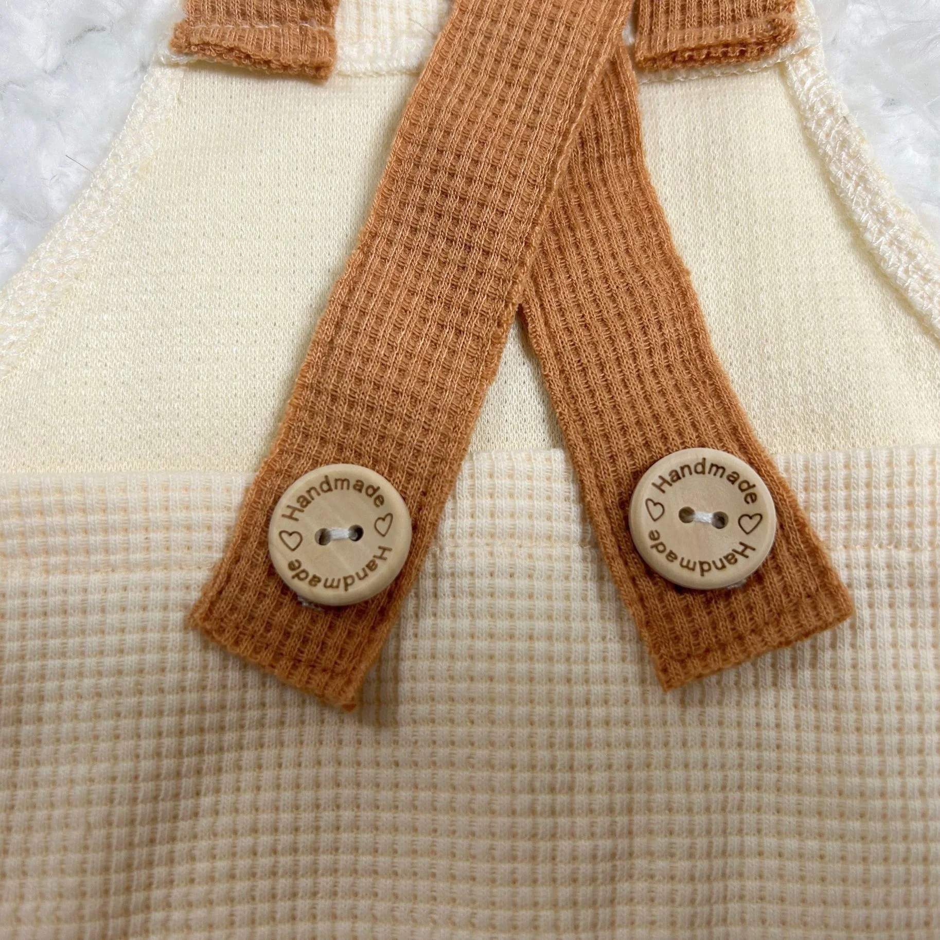 2 Piece Cute Baby Bodysuit, Newborn Photography Props, Knitted Striped Hat Set, 0-3 Months Baby Thanksgiving, Halloween Gift