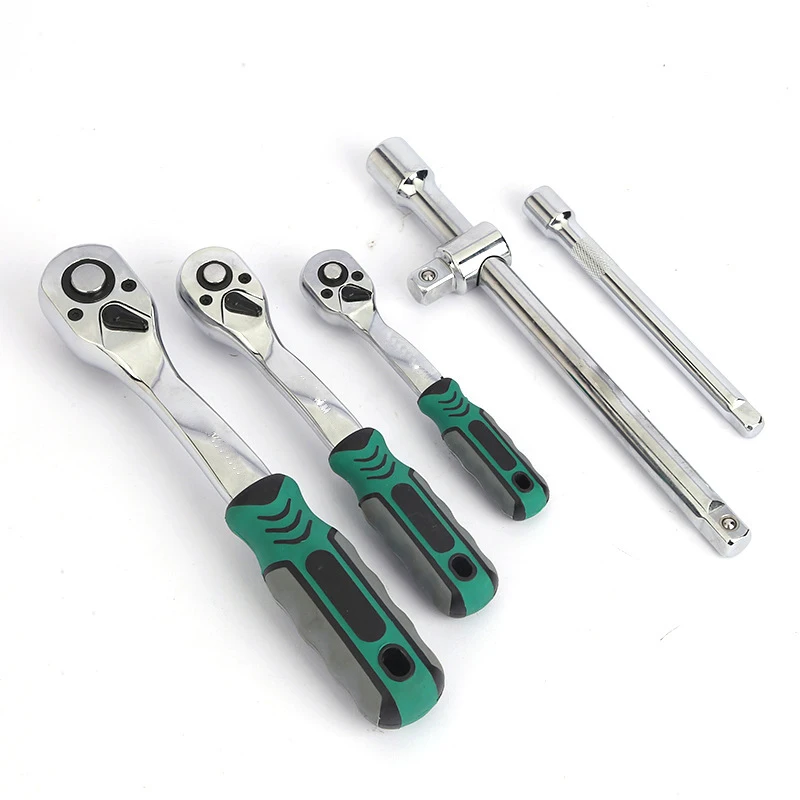 Vertical row of 216 pieces of automotive repair sets of multitool chromium vanadium steel wrench set tools hand tools