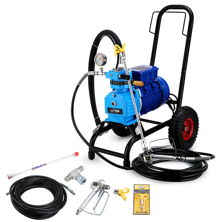 Mini electric airless sprayer/ Portable air assisted paint spraying machine