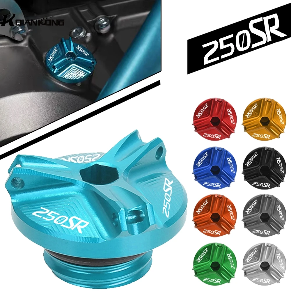 

For CFMOTO 250SR 2019-2020 675SR 675SRR 2024-2025 2026 Motorcycle M19*2.5 Engine Oil Cup Fuel Filler Tank Cap Cover Accessories