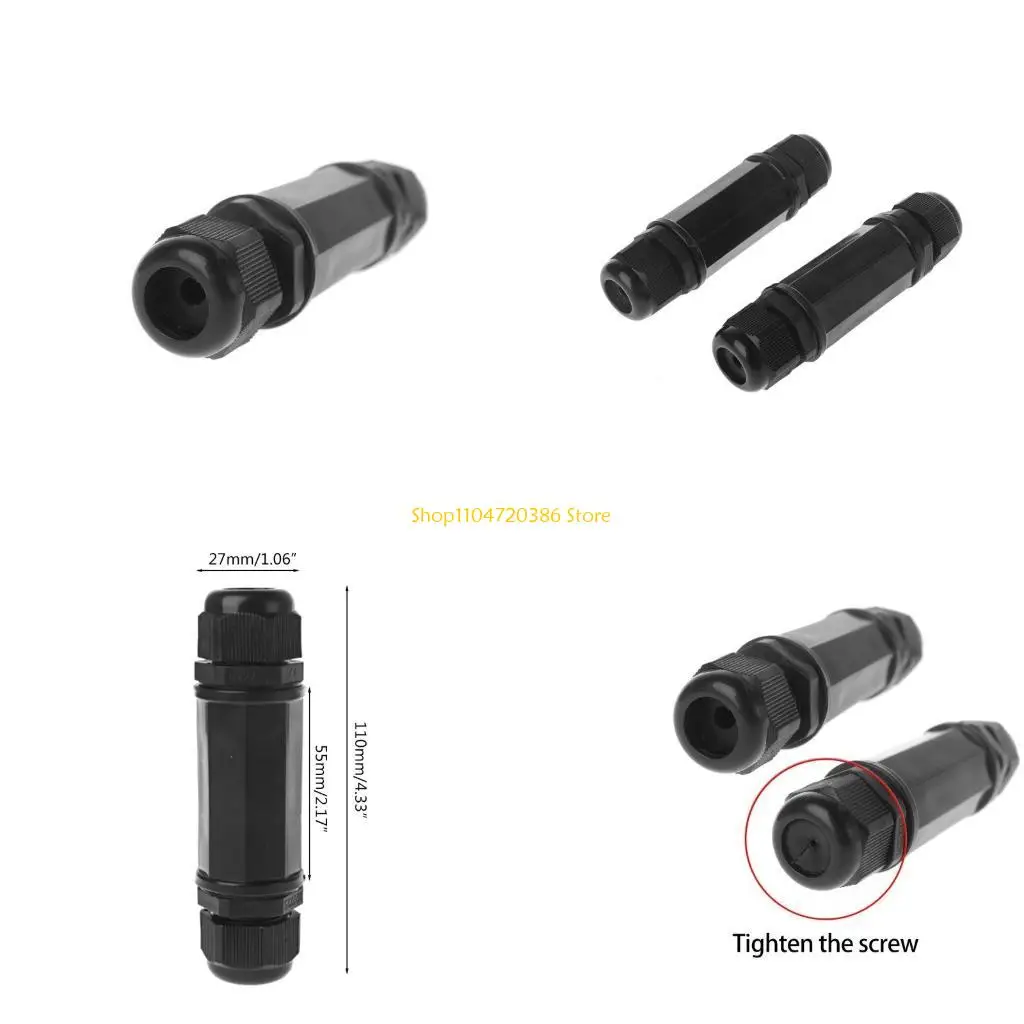 

Водонепроницаемый разъем K0EA RJ45 IP67 Разъем сетевого кабеля Ethernet двойной для головы