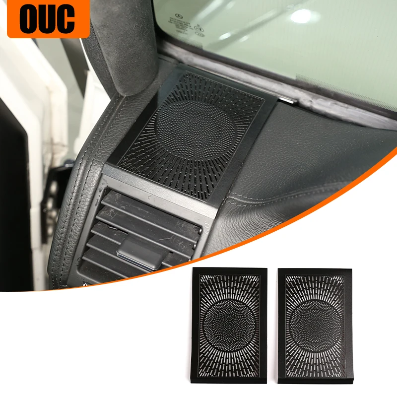 

Car Styling Audio Speaker Dashboard Loudspeaker Cover Sticker Trim For Mercedes Benz G Class W463 2004-2018 Interior Accessories