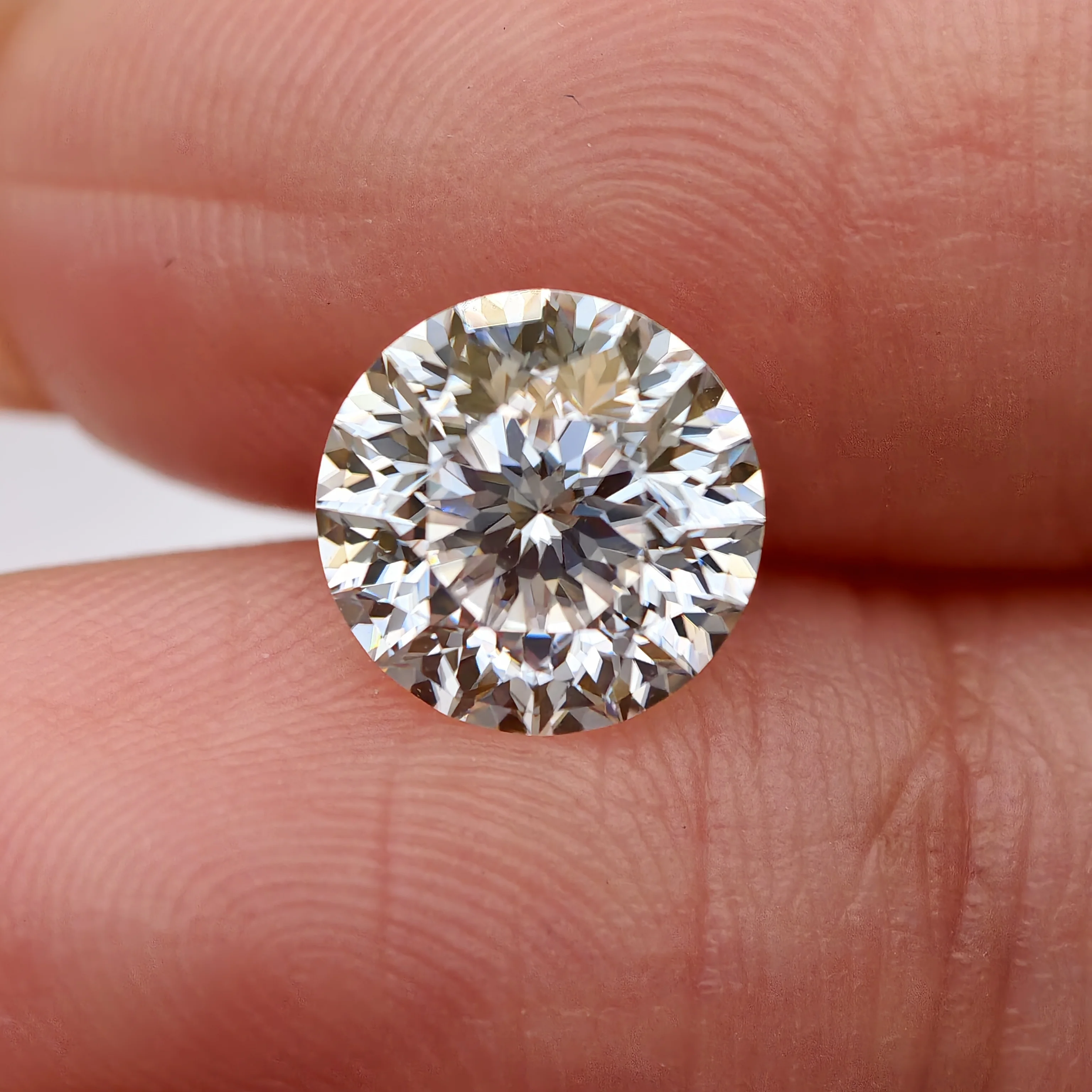 Pfingstrosen-Schliff Moissanit – Gra Certificate Loose Moissanite Stone Bewertung und Preis
