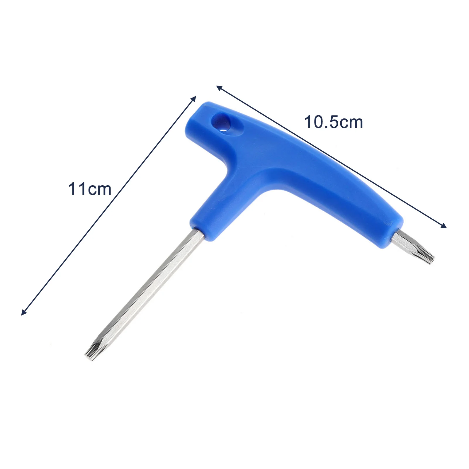 

1pc T-type Dual-use Golf Adjustment Wrench Spanner Tools Kit for Golf Shaft Adapter Sleeve Screws Red/Blue