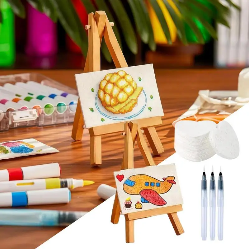 ورق ورقي ذو نسيج إسفنجي سحري لطلاء الأطفال، علامات إسفنجية مصنوعة يدويًا لصياغة رسم وحفلات أنشطة الفصول الدراسية