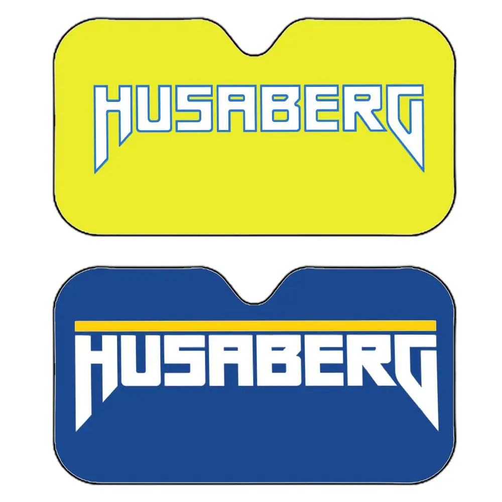 

Casual Durable Rugged H-Husabergs Sun Visor Reflective Car Windshield Sun Visor Anti-UV Heat Insulation Reusable Sun Shade