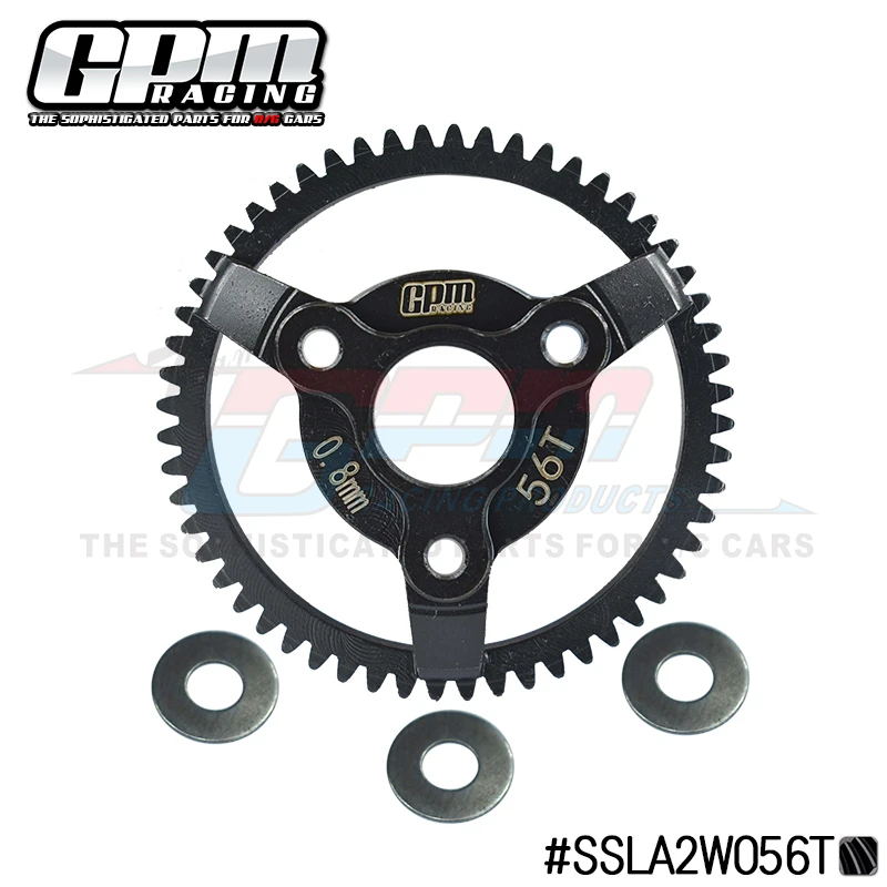 

GPM CS Spur Gear 56T For TRAXXAS 1/10 F-150 SVT Raptor Bandit XL-5 Slash Mudboss