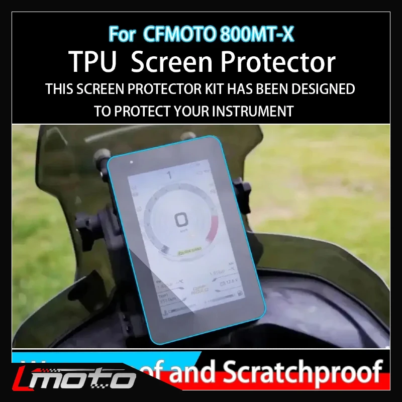 

2024 For CFMOTO 800MT-X CF 800 MT X Motorcycle Cluster Scratch Protection Film Dashboard Speedometer Screen Sticker