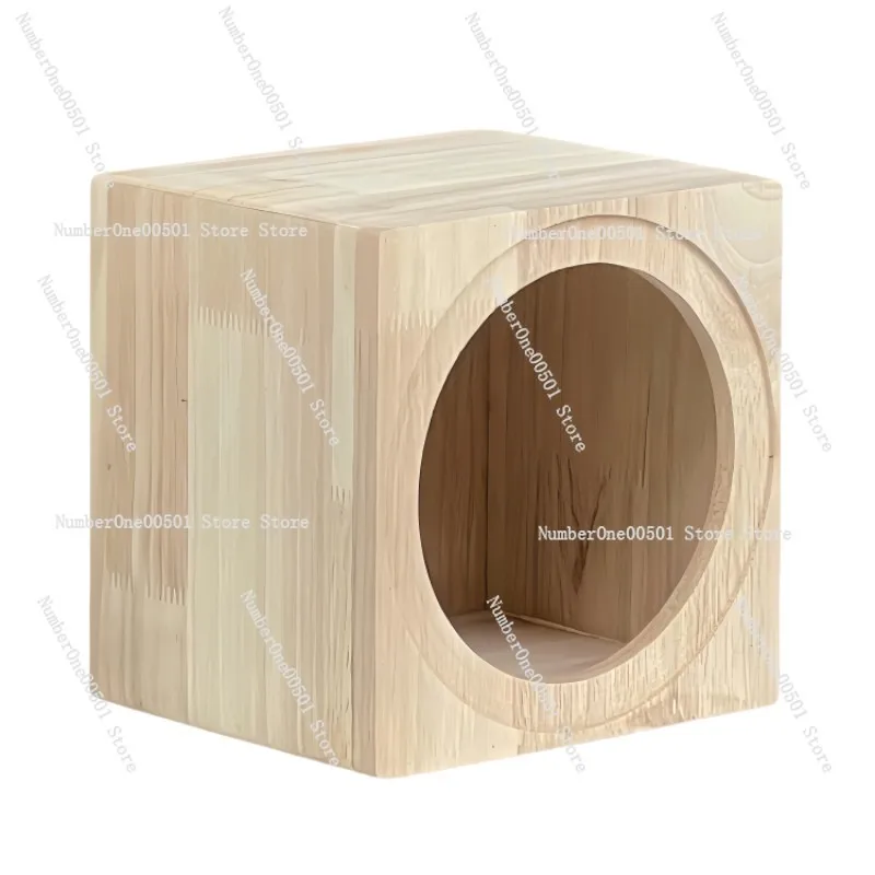 Car audio speaker 3.5  4  5  6.5   8 inch speaker wooden box empty box household solid wood box Single speaker