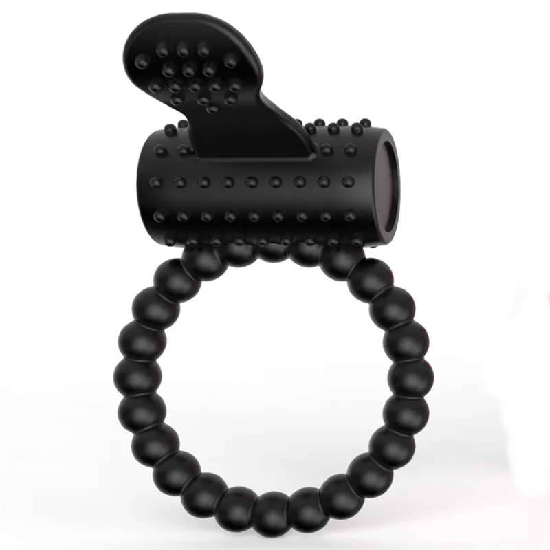 Penis Ring Cock Sex Toy Cockring Vibrating Man Ring Vibrator for Couples Women Chastity Cage Masturbator Erotic Adult Supplies - view 5