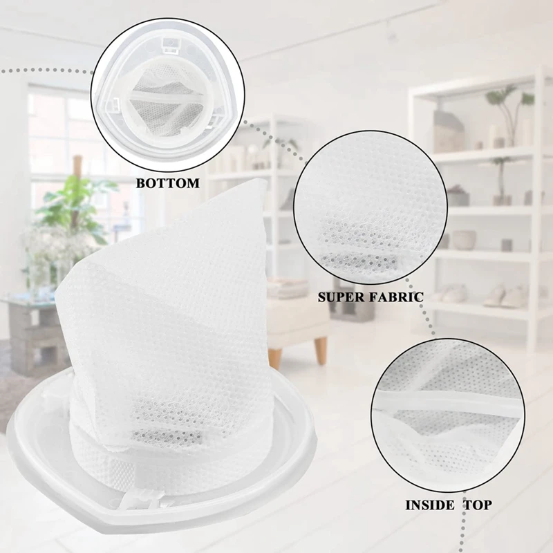 Peças de reposição do filtro Hepa, Compatível para Blackdecker EVF100, BDH9600CHV, Aspirador de mão Acessórios