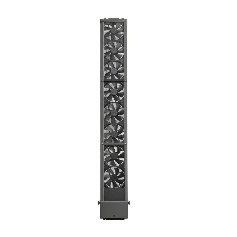 No‑Drill 35-180CM Window Exhaust Fan, Remote Speed Control Quiet Magnetic‑Levitation Strong Home Ventilation Fan
