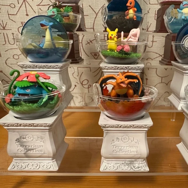

Полный набор Terrarium Collection 15, модель аниме-фигурок — коллекционные игрушки Charizard Venusaur