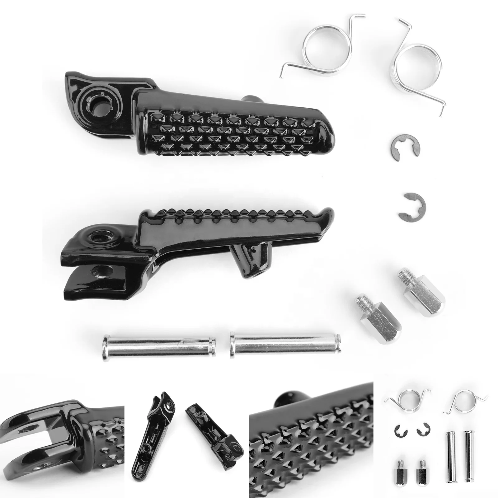Front Foot Peg Footrest For Honda CB1000R CBR 600 RR CBR1000RR VTR1000 VTR1000S