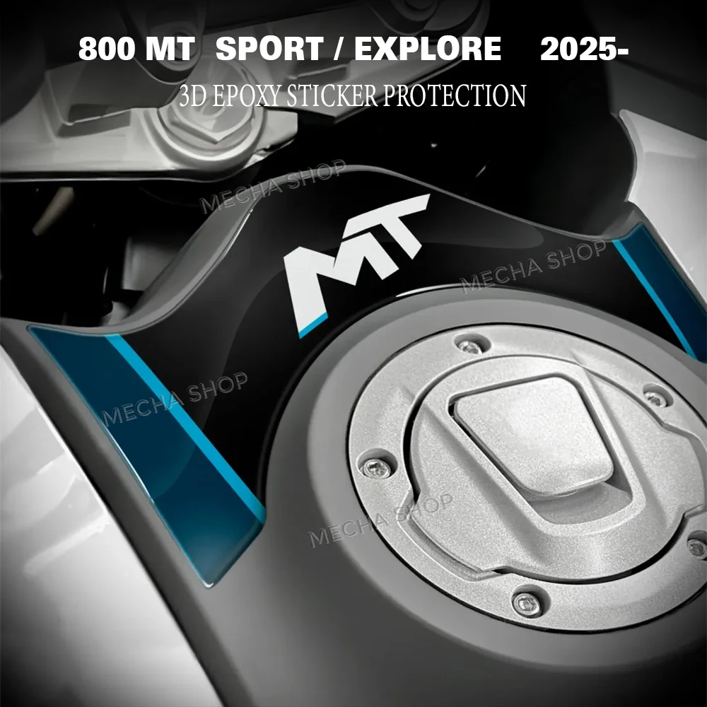 

Gas Cap Upper Protection Sticker for CFMoto 800MT 2025 3D Tank Mat Kit Motorcycle Decal Sticker