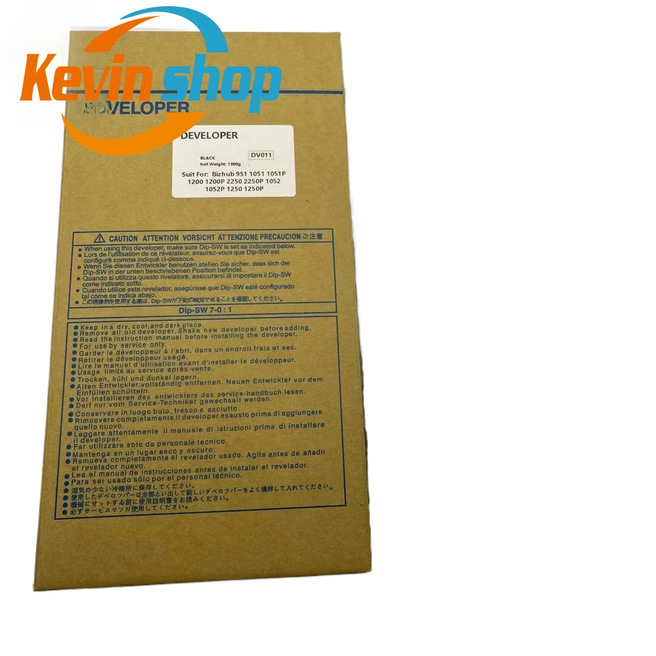 DV011 Original Developer Iron Powder for Konica Minolta Bizhub 951 1051 1051P 1200 1200P 2250 2250P 1052 1052P 1250 1250P 2000g