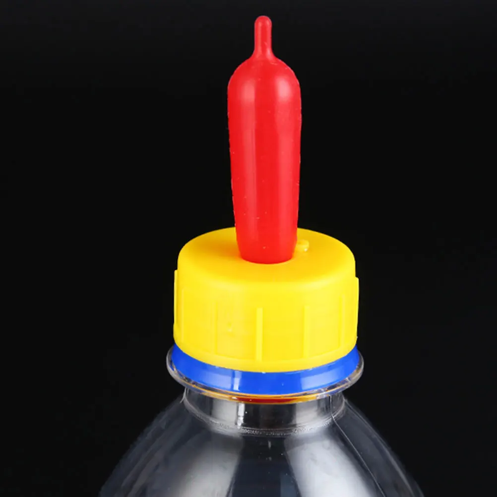 

6Pcs Rubber Nursing Bottle Nipples for Lamb Calf Sheep Feeding Milk Bottle Pacifier Livestock Feeding Supplies