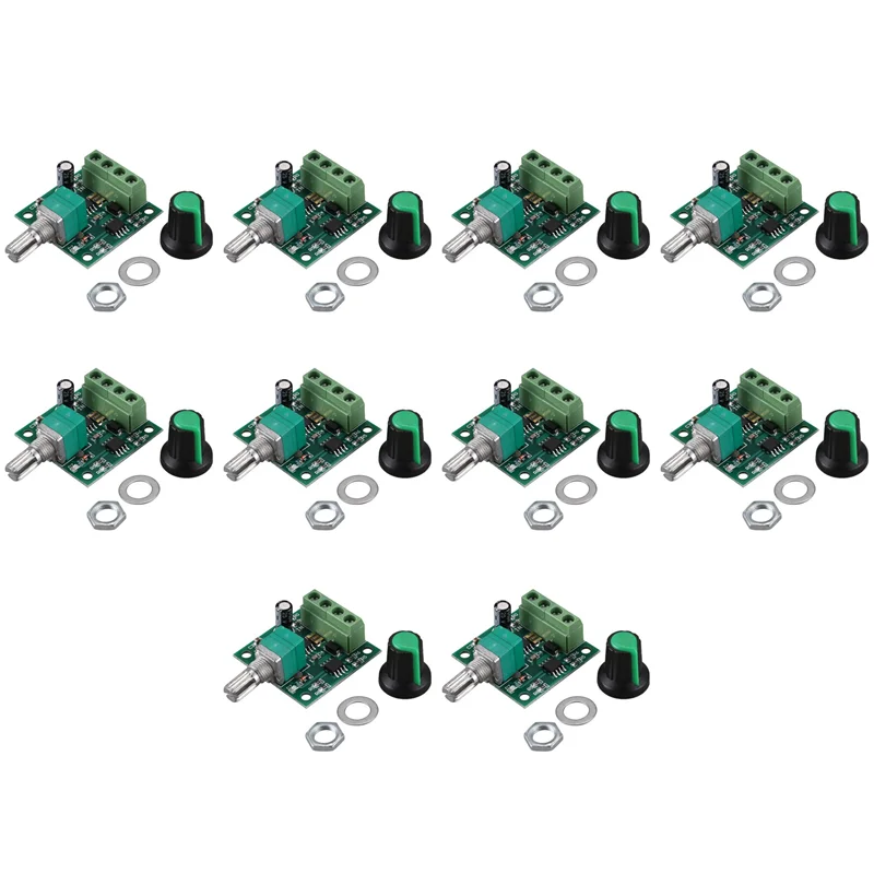 ABFI 10X Low Voltage DC PWM Motor Speed Controller Module 1.8V 3V-5V-6V 12V 2A