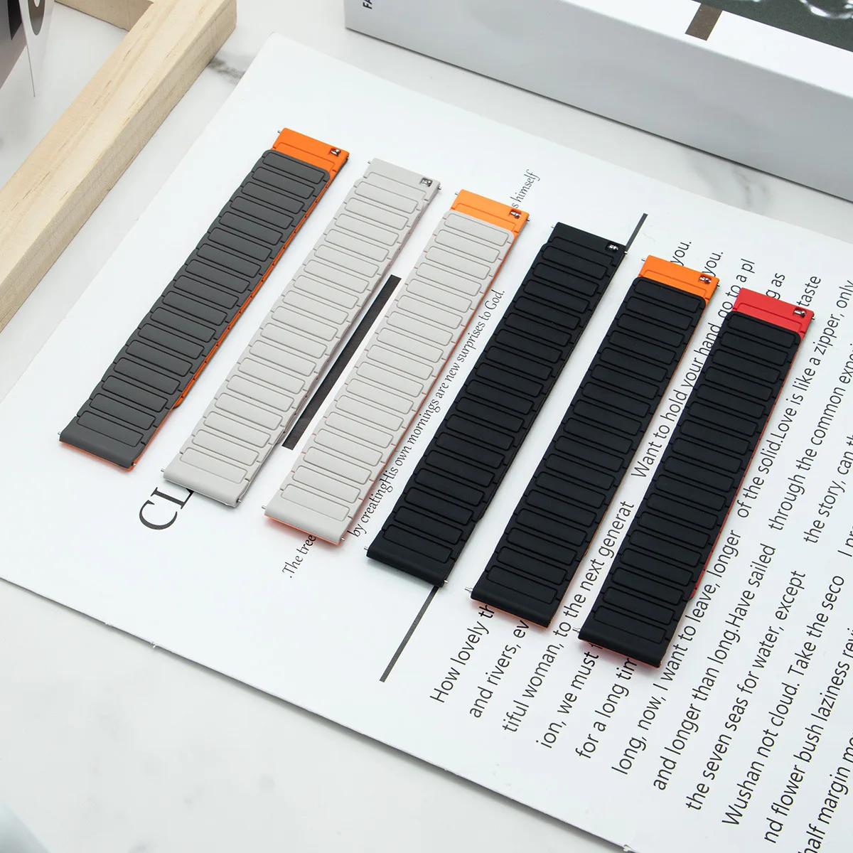 22 ミリメートル磁気シリコンストラップ Xiaomi Watch S4 S3 S2 S1/Pro/アクティブソフトスポーツループブレスレット Mi Watch 2 Pro カラー 2/1 バンド用