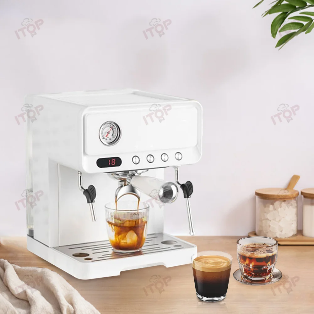 تخصيص رخيصة المحمولة شبه التلقائي الإيطالية مكتب المنزل ماكينة القهوة ماكينة صنع قهوة اسبريسو #5