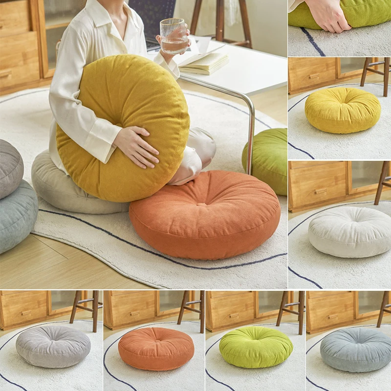 Chenier Minimalist Style Living Room Sofa Cushion Tatami Floor Circular Cushion Bedroom Bay Window Cushion Butt Pad  쿠션