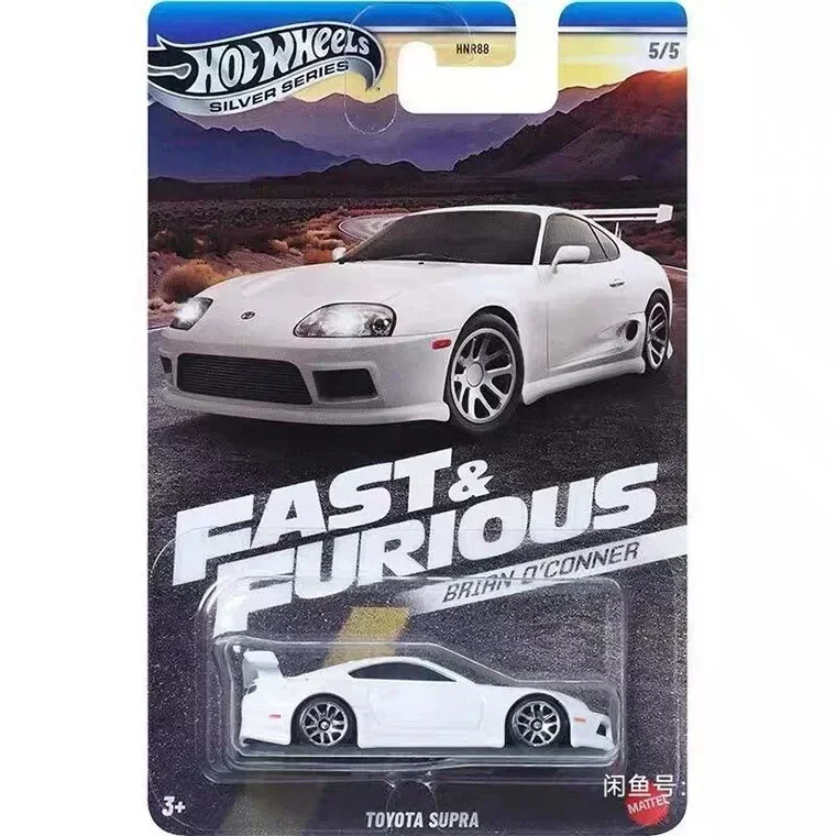 ล้อร้อนSliver Series Fast and Furiousรถยนต์รุ่น 1/64 Nissan Skyline Gtr Toyota Supraรถเด็กคอลเลกชันของขวัญวันเกิด