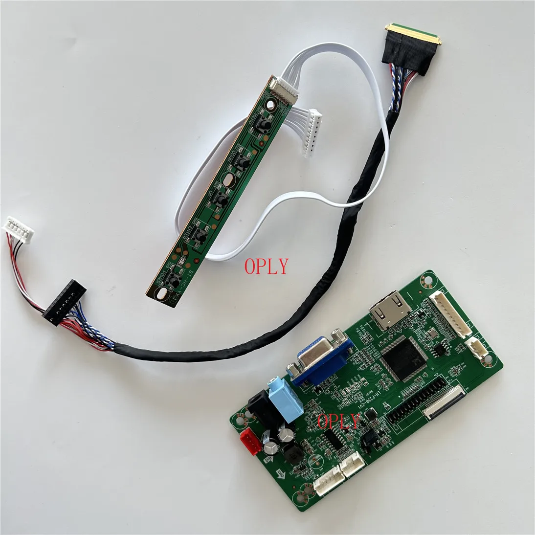 

Комплект для N156B6-L0B N156B6-L0A N156B6-L06 N156B6-L04 N156B6 1366X768 15,6-дюймовая светодиодная панель HDMI-совместимая плата контроллера VGA DIY