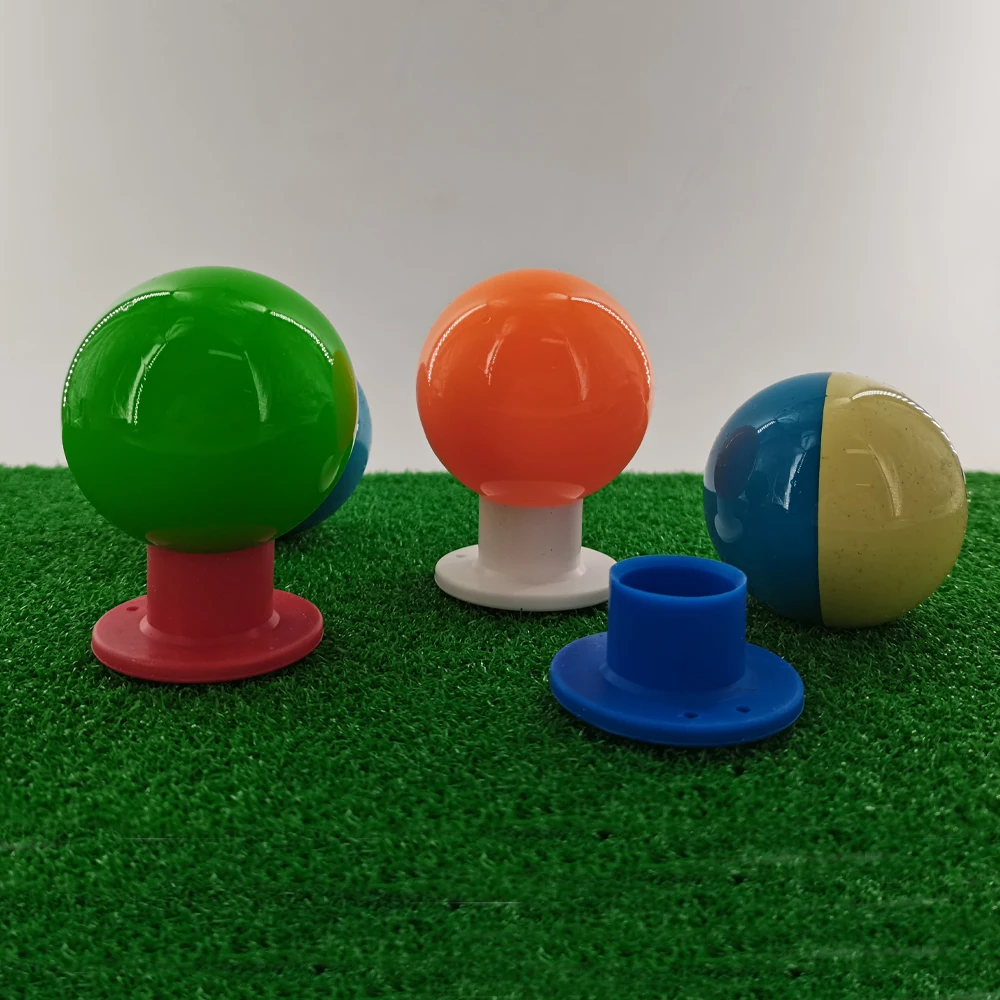 Park Golf Ball Holder Tee Rubber Durable For Golf Park Ball Tees Blue Red White Golf Accessories